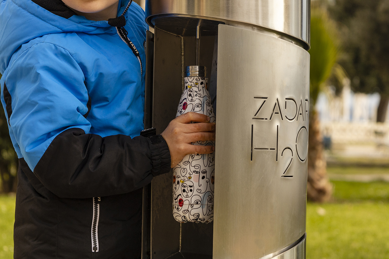 Zadar dobio suvremene modele slavina s besplatnom pitkom vodom